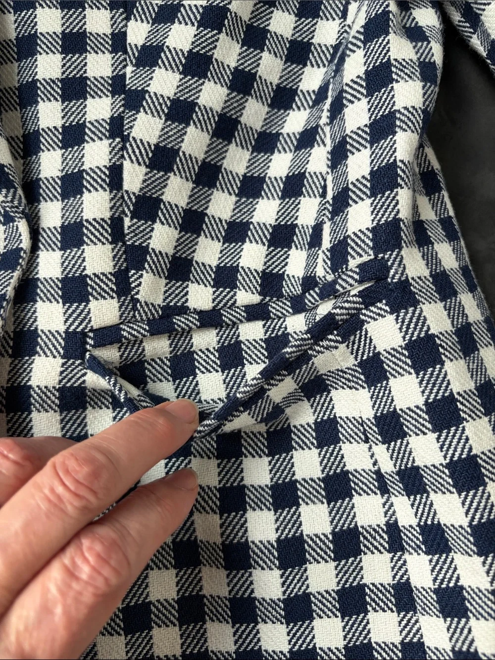 NWT J.Crew Check Blazer